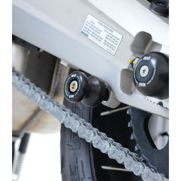 R&G Cotton Reels for Ducati Multistrada V2(S) '22-, Ducati Multistrada 1200 Enduro '16-, Multistrada 950 '17- & Ducati Multistrada V4(S) '21-, Energica EGO/ EGO+/ EGO+RS & EVA RIBELLE/ RS & EVA ESSEESSE9/ 9+/ +RS '21-